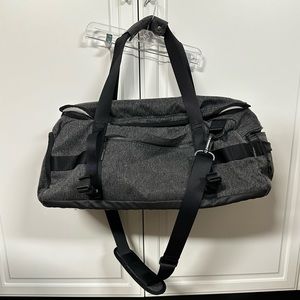 Lululemon Grey Daily Sweat Duffle Bag - DISCONTINUED
